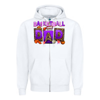 White basketball Zipper Hoodie - AdoDesignShop