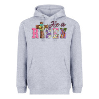 Heather Grey easter he ıs risen Heavyweight Hoodie - AdoDesignShop