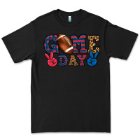 Black Game day red and blue Premium Tee - HowdyJamesFarm