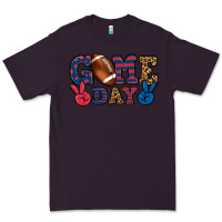 Plum Game day red and blue Premium Tee - HowdyJamesFarm