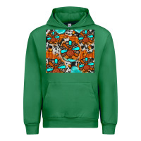 Emerald turkey Urban Hoodie - JahusDesignShop
