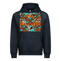 Navy turkey Urban Hoodie - JahusDesignShop