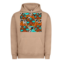 Pigment Burro turkey Urban Hoodie - JahusDesignShop