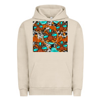 Pigment French Oak turkey Urban Hoodie - JahusDesignShop