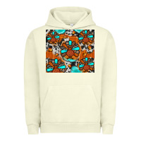 Pigment Pistachio turkey Urban Hoodie - JahusDesignShop