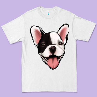 French Bulldog Premium Tee Designed By Jasminsmagicworld
