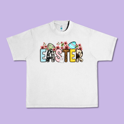 Western Easter Urban Heavy Tee Designed By Oliviacreatesart