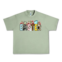 Oil Green Western Easter Urban Heavy Tee - OliviaCreatesArt
