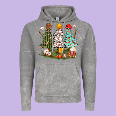 Baseball Trees Bbs Vintage Hoodie Designed By Bundleandbundleshop