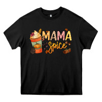 Black Mama spice Heavy Core Tee - NancyCooperArtShop