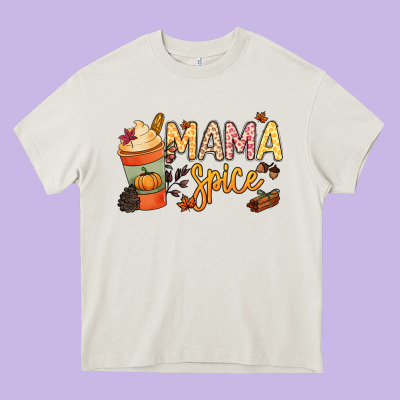 Mama Spice Heavy Core Tee Designed By Nancycooperartshop