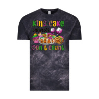 Cloud Black king cake calories don't count mardi gras Vintage Tee - OliviaCreatesArt