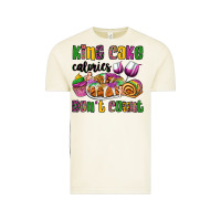 Vintage Arctic king cake calories don't count mardi gras Vintage Tee - OliviaCreatesArt