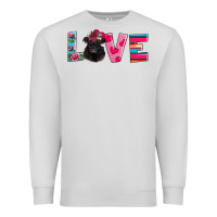 Dove Grey belted galloway Premium Sweatshirt - AdoDesignShop