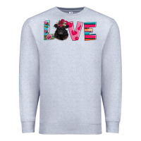 Heather Grey belted galloway Premium Sweatshirt - AdoDesignShop
