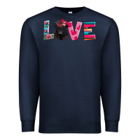 Navy belted galloway Premium Sweatshirt - AdoDesignShop