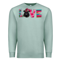 Seafoam belted galloway Premium Sweatshirt - AdoDesignShop