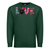 Sports Green belted galloway Premium Sweatshirt - AdoDesignShop