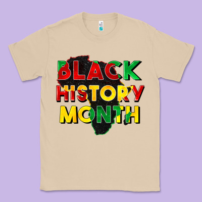 Black History Month Classic Tee Designed By Cowgirlartshop