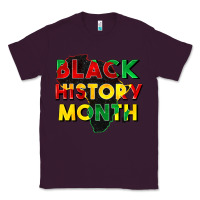 Plum black history month Classic Tee - CowGirlArtShop