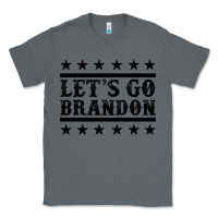 Charcoal Heather let's go brandon black Classic Tee - Jasminsmagicworld