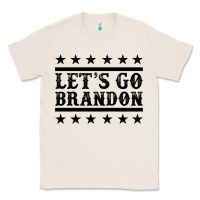 Natural let's go brandon black Classic Tee - Jasminsmagicworld