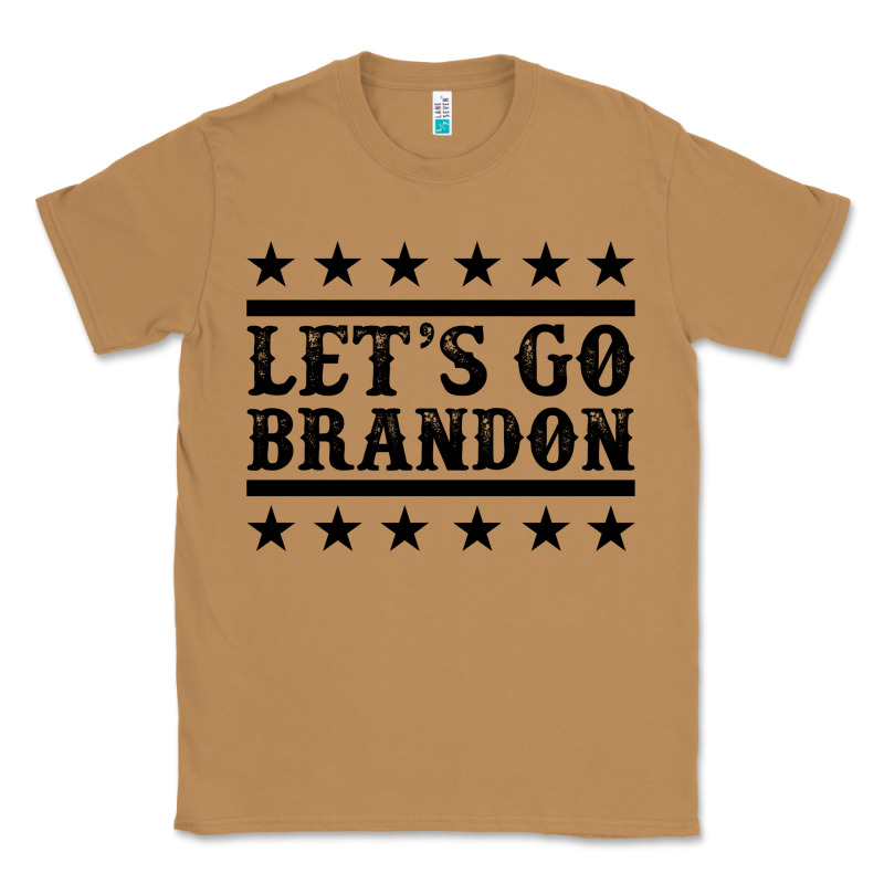 Let's Go Brandon Black Classic Tee by Jasminsmagicworld | Teevron