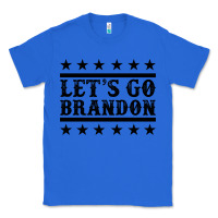 True Royal let's go brandon black Classic Tee - Jasminsmagicworld