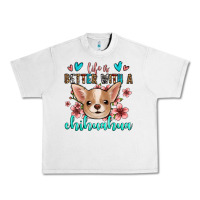 Lunar Rock life is better with a chihuahua Urban Heavy Tee - Jasminsmagicworld