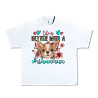 White life is better with a chihuahua Urban Heavy Tee - Jasminsmagicworld