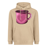 Mushroom Valentine's Day heart mug Heavyweight Hoodie - AdoDesignShop