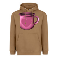 Toasted Coconut Valentine's Day heart mug Heavyweight Hoodie - AdoDesignShop