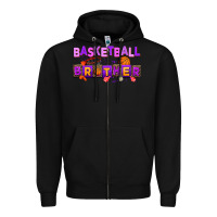 Black basketball brother Zipper Hoodie - AdoDesignShop