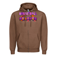 Chestnut basketball brother Zipper Hoodie - AdoDesignShop