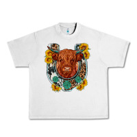 Lunar Rock western leopard cowhide cow horseshoe Urban Heavy Tee - OliviaCreatesArt