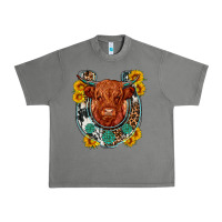 Tornado western leopard cowhide cow horseshoe Urban Heavy Tee - OliviaCreatesArt