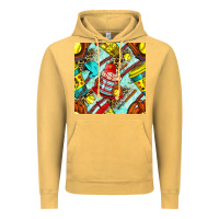 Vintage Mustard softball coffee cup and bat with leopard seamless pattern bbs Vintage Hoodie - BundleAndBundleShop