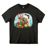 Asphalt army boots christmas Heavy Core Tee - texasbilliewilder