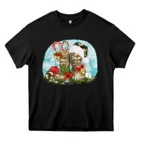 Black army boots christmas Heavy Core Tee - texasbilliewilder