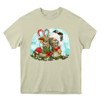 Mossy army boots christmas Heavy Core Tee - texasbilliewilder