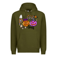 Army Green Fab Boo Lous Premium Hoodie - CowhideDigitalArt