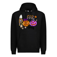 Black Fab Boo Lous Premium Hoodie - CowhideDigitalArt