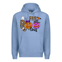 Colony Blue Fab Boo Lous Premium Hoodie - CowhideDigitalArt