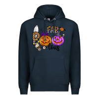 Navy Fab Boo Lous Premium Hoodie - CowhideDigitalArt