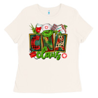 Bone cna  certified nursing assistant claus Ladies Tee - CowGirlArtShop