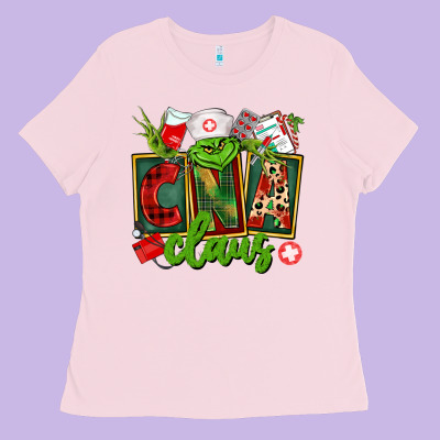 Cna  Certified Nursing Assistant Claus Ladies Tee Designed By Cowgirlartshop