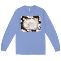 Colony Blue cowhide frames background Long Sleeve Tee - RanaPortraitStore