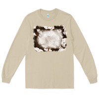 Mushroom cowhide frames background Long Sleeve Tee - RanaPortraitStore