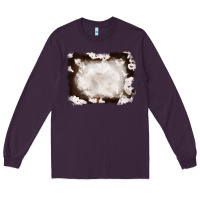 Plum cowhide frames background Long Sleeve Tee - RanaPortraitStore