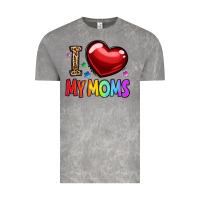 I Love My Moms Vintage Tee | Teevron